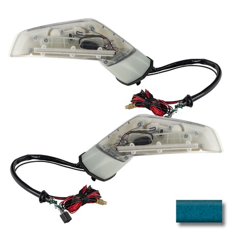 Corvette C6 XM Oracle Concept Side Mirrors - (512Q) - Ghosted